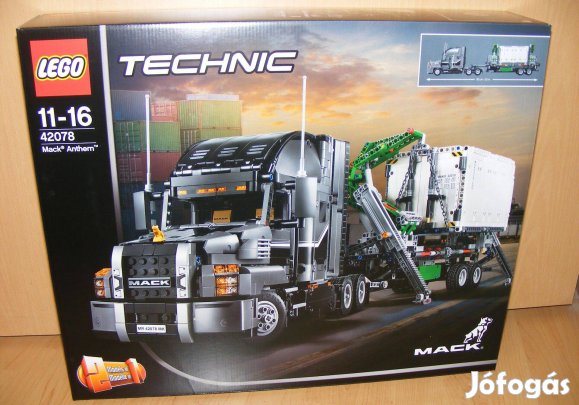 Lego Technic 42078 Mack Anthem kamion Új BP!
