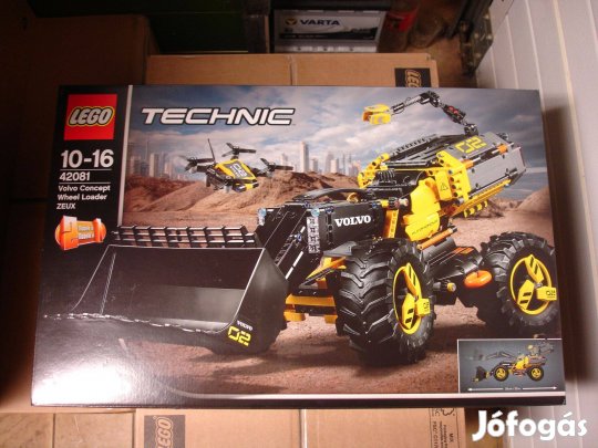 Lego Technic 42081 Volvo kerekes rakodógép Bontatlan