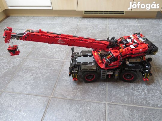 Lego Technic 42082 Rough Terrain Crane, Daru egyenetlen terepen
