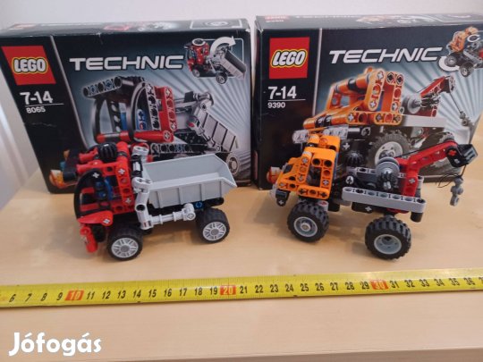 Lego Technic 8065 Kisteher, 9390 Vontató eladó!