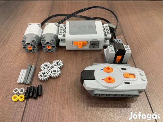 Lego Technic Power Functions L motor szett 3 féle útmutatóval