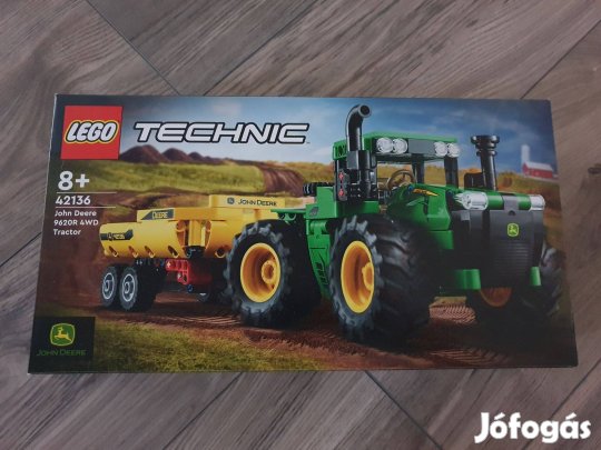 Lego Technic - John Deere 9620R 4WD traktor 42136 bontatlan eladó!