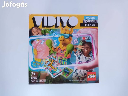 Lego Vidiyo 43105 Party Llama Beatbox láma új bontatlan