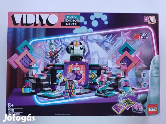 Lego Vidiyo 43113 K-Pawp Concert k-pop koncert színpad új bontatlan