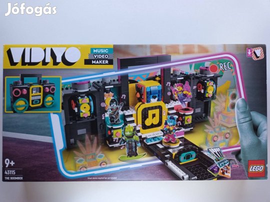Lego Vidiyo 43115 Boombox magnó színpad új bontatlan