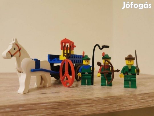 Lego castle / Forestmen 1680 Haycart with smugglers szett!