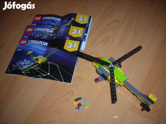 Lego creator 3 in 1 Helikopterkaland 31092