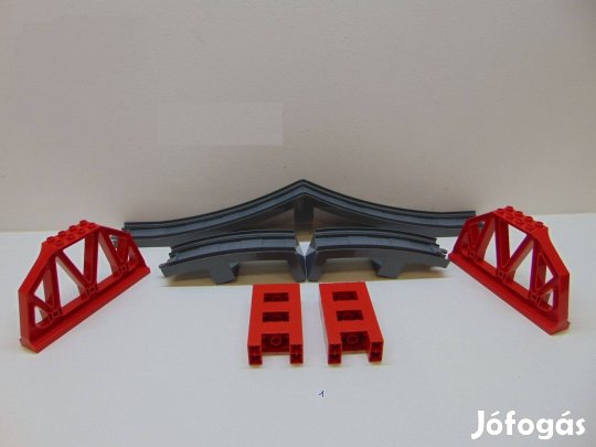 Lego duplo híd+korlát