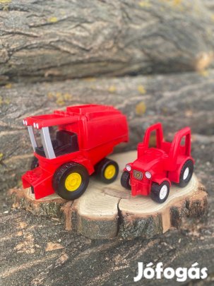 Lego duplo kombájn + traktor