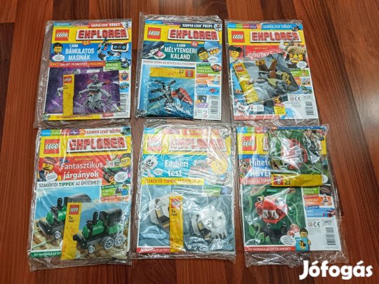 Lego explorer magazinok