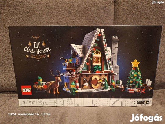 Lego icons 10275 Creator Expert Manó klubház karácsony lego minifigura