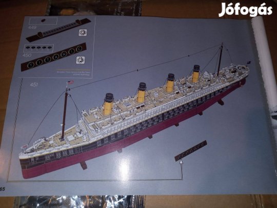 Lego kompatibilis 10294 Creator Icons Titanic hajó 9090db Új