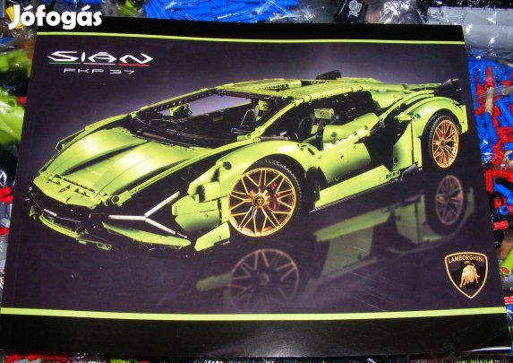 Lego kompatibilis 42115 Technic Lamborghini Sián FKP 37 3696db Új