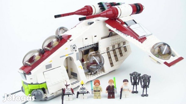 Lego kompatibilis 75021 Star Wars Köztársasági Republic Gunship 1228db