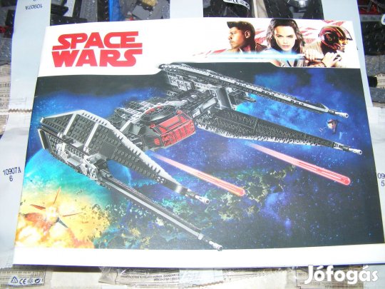 Lego kompatibilis 75179 Star Wars Kylo Ren Tie Fighter Új