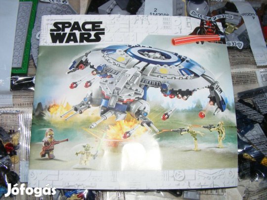 Lego kompatibilis 75233 Star Wars Droid Gunship Droid Löveghajó Yoda Ú