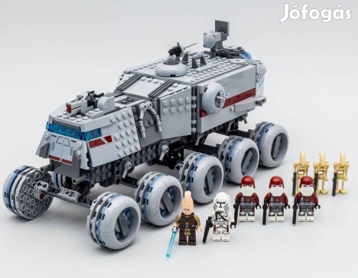Lego kompatibilis 75413 Star Wars Köztársasági Clone Turbo tank Új