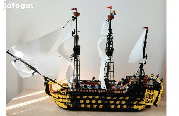 Lego kompatibilis Creator Karib Tenger kalózai Endeavour hajó 2500db Ú