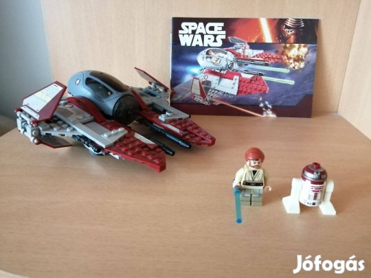 Lego kompatibilis Star Wars Obi-One's Jedi interceptor 10575 BELA