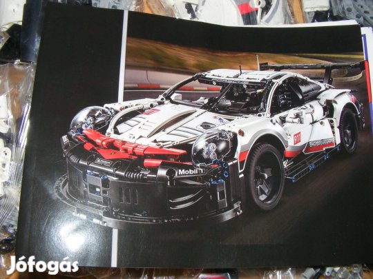 Lego kompatibilis Technic 42096 Porsche RSR 911 1580db Új