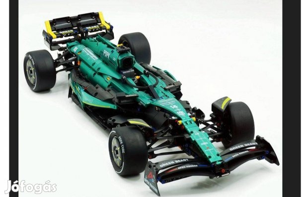 Lego kompatibilis Technic 42206 42207 Aston Martin Aramco F1 autó 1:8