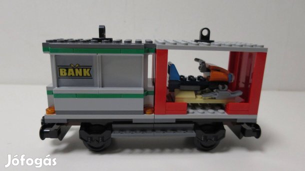 Lego kontenerszallito vagon Lego vasuti vagon