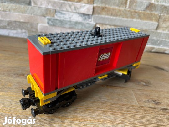 Lego kontenerszallito vasuti vagon Lego vonat vasut vagon