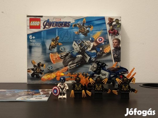 Lego marvel Super Heroes Captain America: Outriders Attack 76123