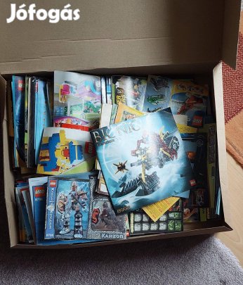 Lego összerakási füzetek építési útmutatók