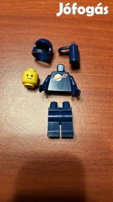 Lego space /űrhajós figura sötétkék színben új
