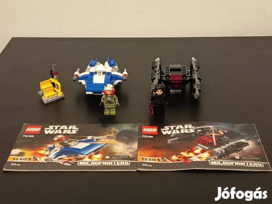 Lego star wars A-Wing vs. TIE Silencer Microfighters 75196