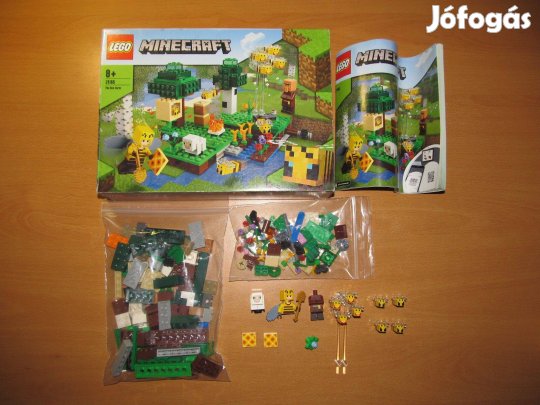 Lego szett: Minecraft 21165 - méhfarm, hiányos