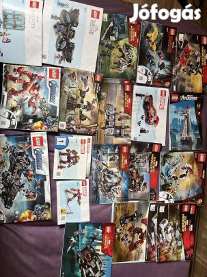 Lego szettek egyben kevés figurával