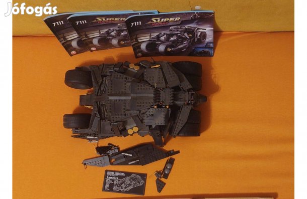 Lego utángyártott 7111 Batman Batmobil The Tumbler Super Hero