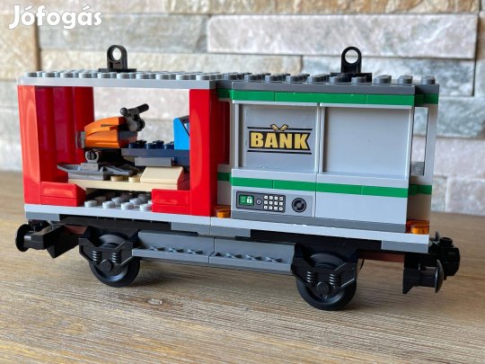 Lego vagon 60198 kontenerszallito Lego vonat vasut vagon
