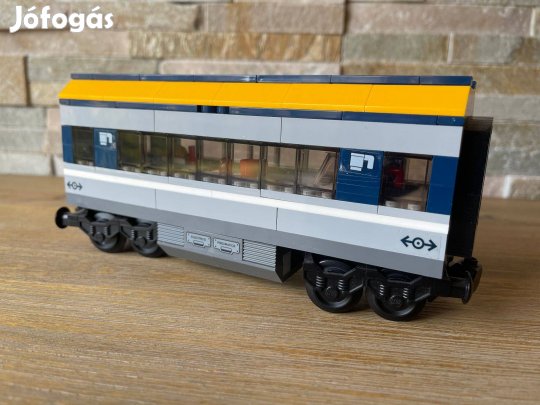 Lego vasuti etkezo vagon Lego vonat vagon Lego szemelyvonat vagon
