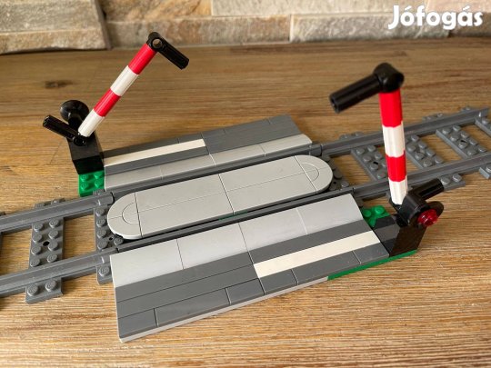 Lego vasuti vonat atajaro Lego sorompos vonatatjaro