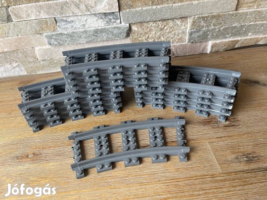 Lego vonat vasut ferde kanyar sin Lego vonat sin