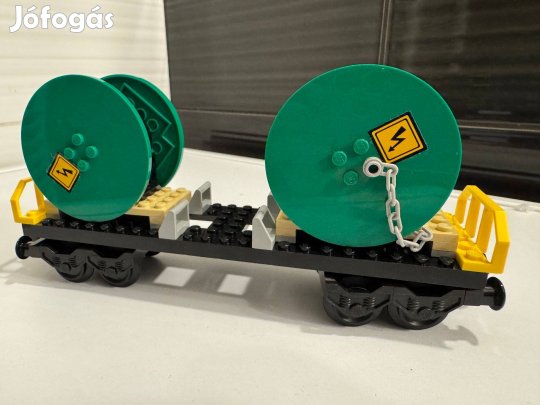 Lego vonat vasut vagon Lego vasuti szallito vagon