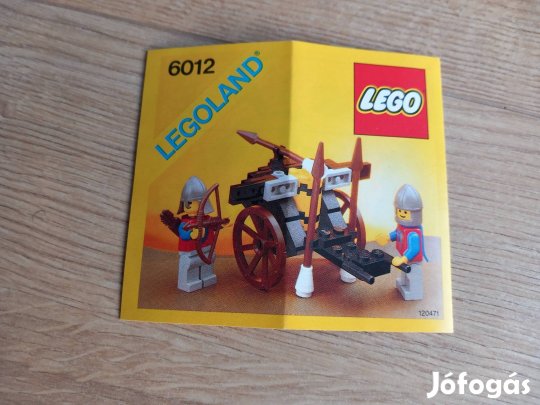 Legoland Lego 6012 leírás katalógus