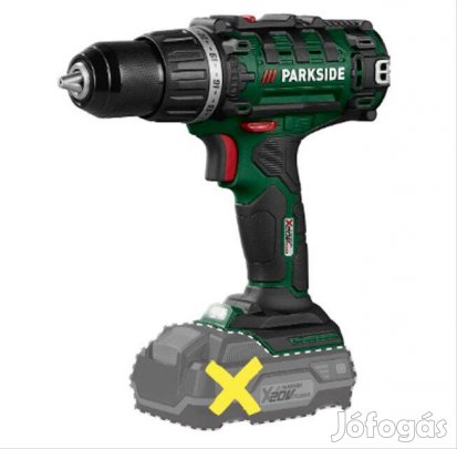 Legolcsóbb Parkside 20 Voltos akkus fúró csavarozó 45 Nm új, 3 év gari