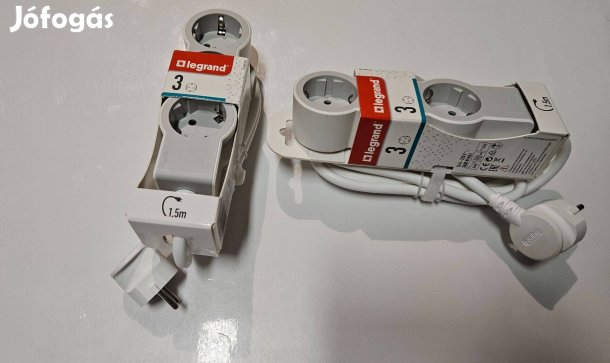 Legrand 3x1,5m elosztó, hosszabbító