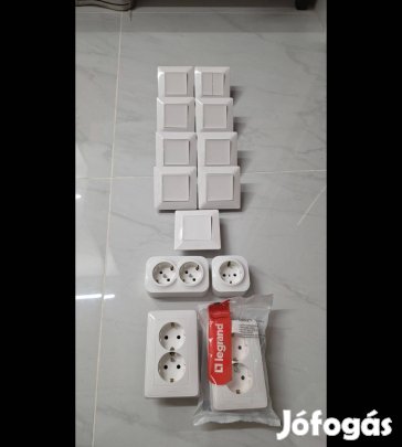 Legrand Valena villanykapcsolók, konnektorok