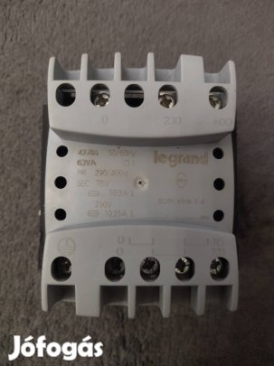 Legrand leválasztó transzformátor 63VA