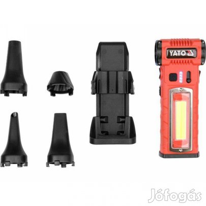 Légseprű 7,4 V 4 Ah 110000 RPM 6 részes Yato