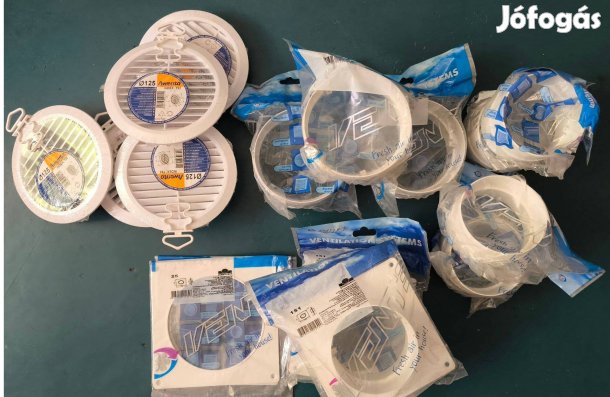 Légtechnika , rovarhálós szűrők , szűkítők , takaró stb . új