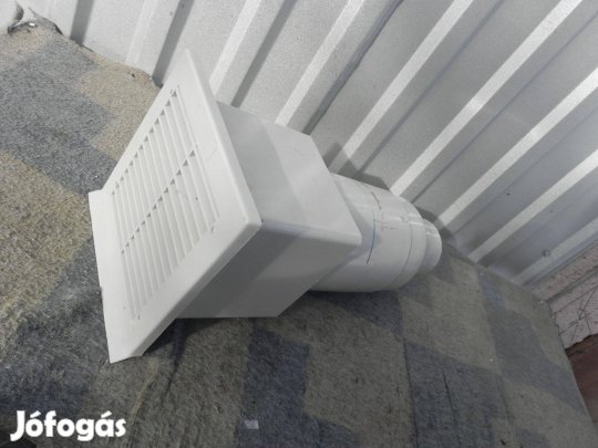 Légtechnikai bekötő cső autómata zárodó rácsos állitható bekötés