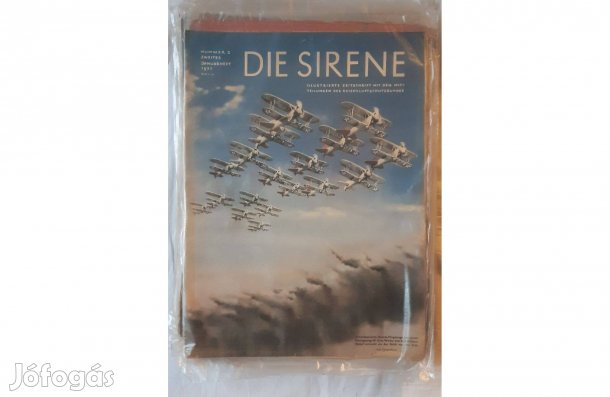 Légvédelmi újság, német, 1937