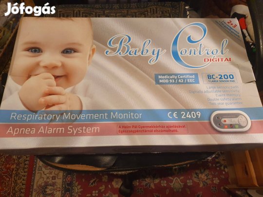 Légzésfigyelő - Baby Control BC-200 - újszerű