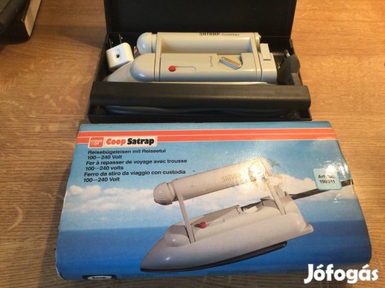 Lehajtható nyéllel úti vasaló Pesterzsébeten eladó